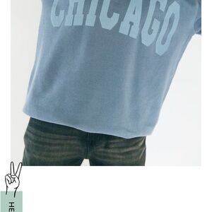 Alice & Wonder Chicago Sweatshirt (Slate Blue) - S